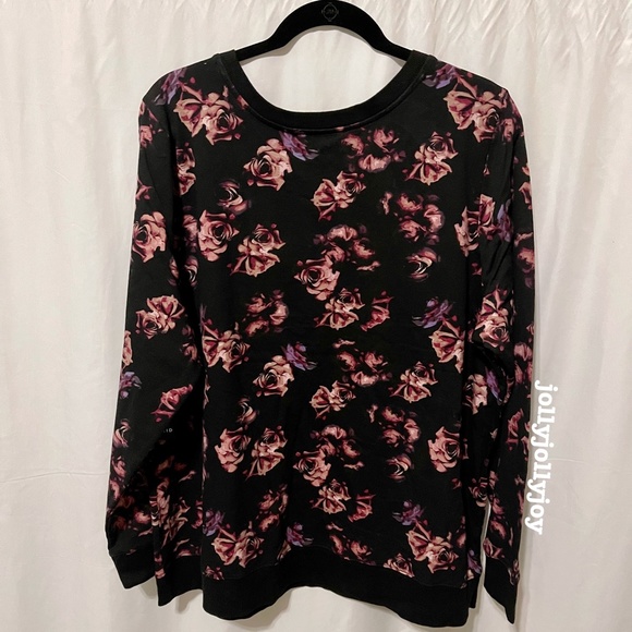 SET: Torrid Everyday Fleece Floral Active Sweatshirt/Jogger 2X - Picture 5 of 14